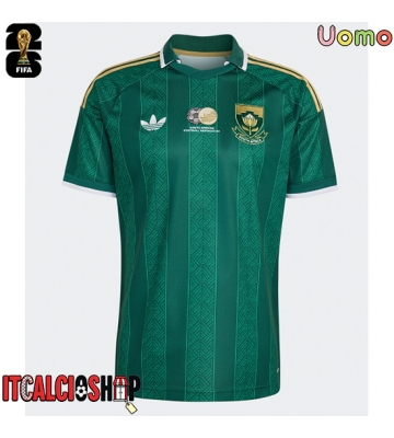 Sudafrica Seconda Maglia Mondiali 2026 Manica Corta
